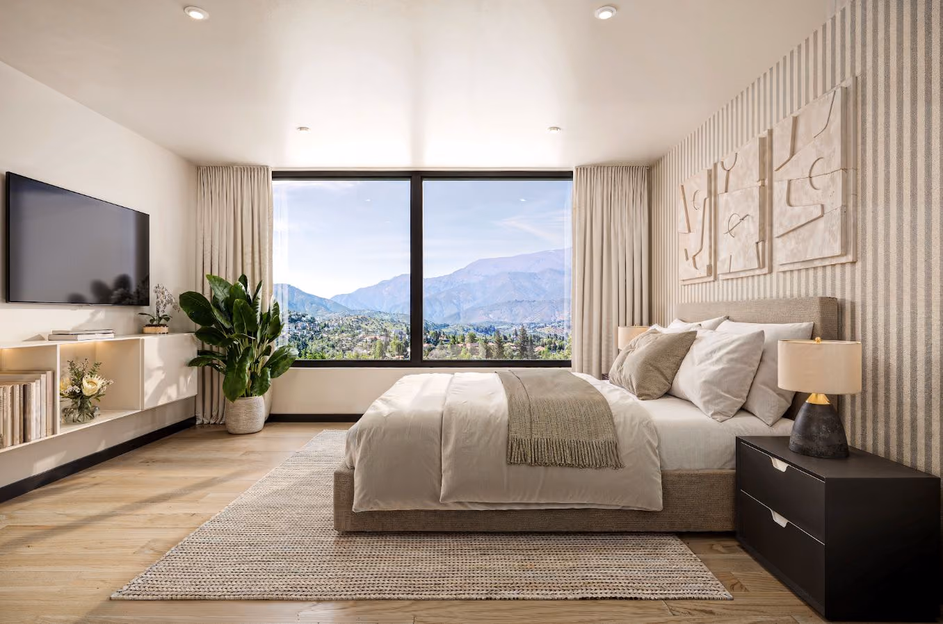 Dormitorio niños de una casa de Vista Monseñor