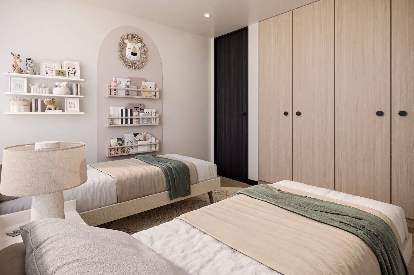 Dormitorio principal de una casa de Vista Monseñor